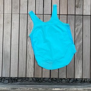 LULULEMON Turquoise Sleeveless Performance Top